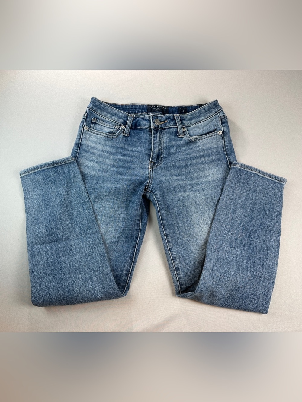 Lucky Brand Jeans Low Rise Crop Lolita 4 27 Women's Light Blue Skinny